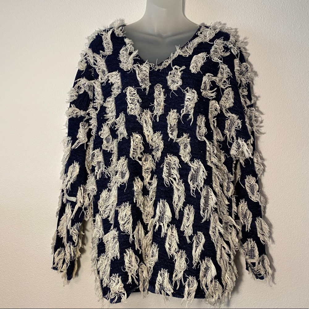 David Brett • Oversized Shaggy Vintage Sweater